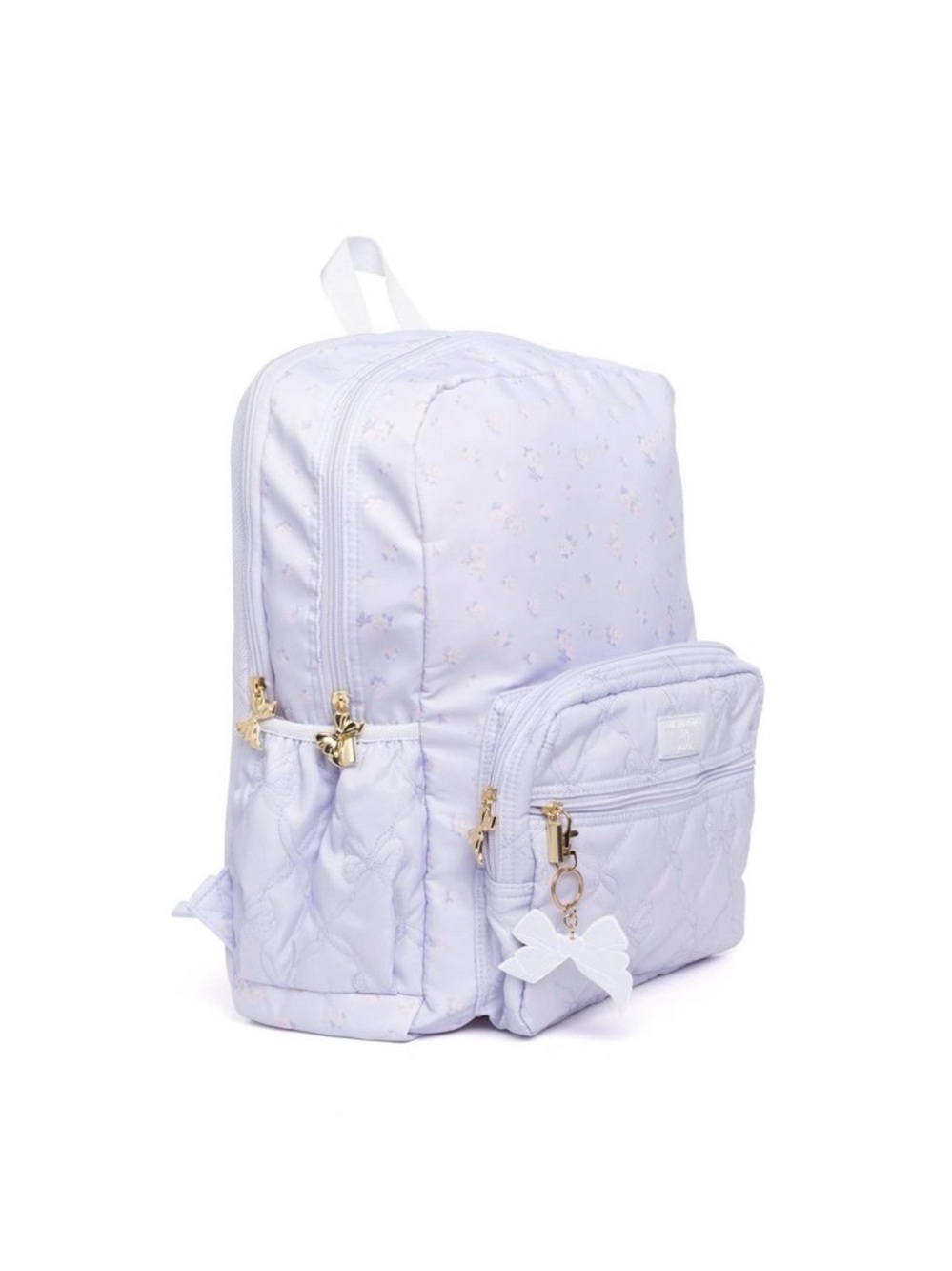 NWT LoveShackFancy x Target Yoobi Rosettes Ditsy Backpack Breezy Blue